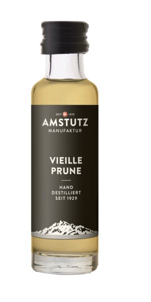 amstutz Edelbrand VIEILLE PRUNE Portion 2 cl / 40 % Schweiz