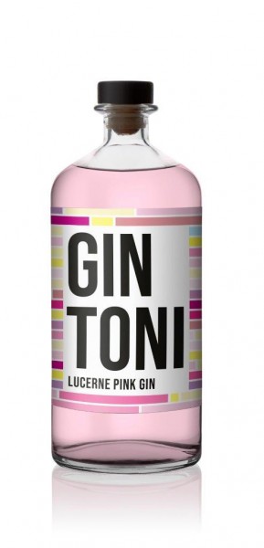 GIN TONI Lucerne Dry Gin PINK DOPPELMAGNUM 3 Liter / 40 % Schweiz