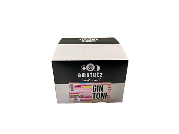 GIN TONI Lucerne PINK Gin MINIATURE Box 25 x 2 cl / 40 % Schweiz